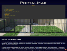 Tablet Screenshot of portalmak.com.br